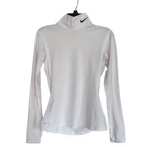 Nike Women's Dri-FIT White Long Sleeve Tee